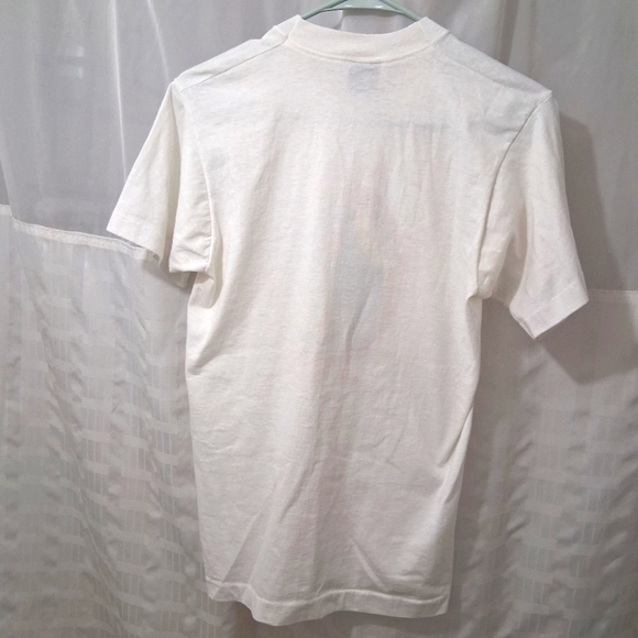 Vintage NASA Atlantis Shuttle T-shirt STS 30 Mission Astronauts Medium White - Picture 8 of 9